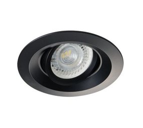 Kanlux OP=OP LED inbouwspot Colie mat zwart - Zaagmaat 75mm - verdiept Kanlux OP=OP LED inbouwspot Colie mat zwart - Zaagmaat 75mm - verdiept