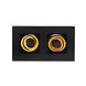 LED Plafondspot zwart goud - 2x GU10 fitting LED Plafondspot zwart goud - 2x GU10 fitting