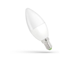 Spectrum OP=OP LED lamp E14 - C37 - 4W vervangt 40W - 4000K helder wit licht Spectrum OP=OP LED lamp E14 - C37 - 4W vervangt 40W - 4000K helder wit licht