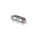 WAGO Transparante doorvoerklem 1 -Voudig - 0.2 - 4mm - Doos van 60 stuks WAGO Transparante doorvoerklem 1 -Voudig - 0.2 - 4mm - Doos van 60 stuks