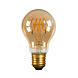 Lucide LED Filamentlamp A60 E27 Amber Dimbaar 4,9W 380lm 2200K Extra Warm Wit