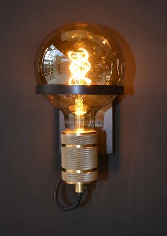 Lucide Lucide OTTELIEN - Wandlamp - Ø 17,7 cm - 1xE27 - Zwart Lucide Lucide OTTELIEN - Wandlamp - Ø 17,7 cm - 1xE27 - Zwart