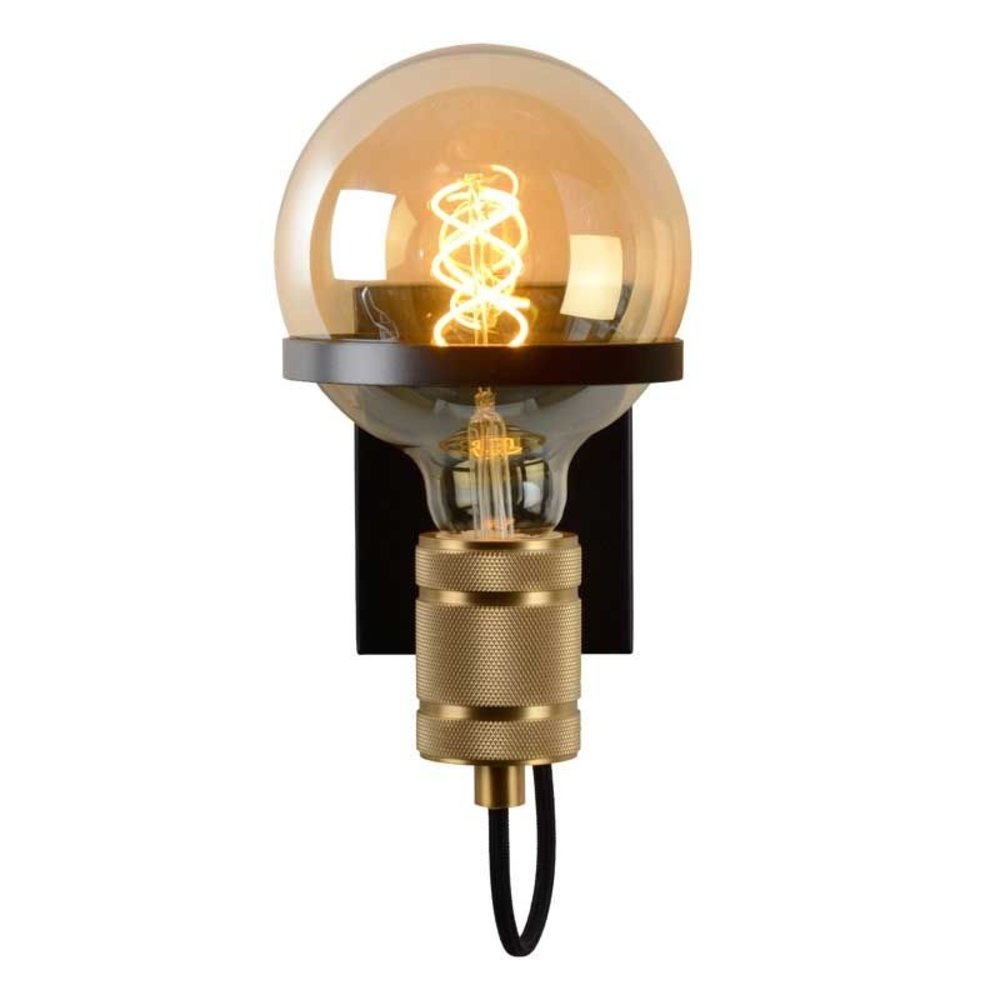 Lucide Lucide OTTELIEN - Wandlamp - Ø 17,7 cm - 1xE27 - Zwart Lucide Lucide OTTELIEN - Wandlamp - Ø 17,7 cm - 1xE27 - Zwart
