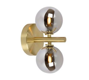 Lucide TYCHO - Wandlamp - 2xG9 - Mat Goud / Messing Lucide TYCHO - Wandlamp - 2xG9 - Mat Goud / Messing
