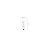 Lucide LED Filament lamp dimbaar - E14 P45 3W 2200K - Amber Lucide LED Filament lamp dimbaar - E14 P45 3W 2200K - Amber