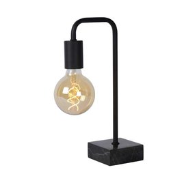 Lucide LED Tafellamp LORIN zwart - 1x E27 fitting Lucide LED Tafellamp LORIN zwart - 1x E27 fitting