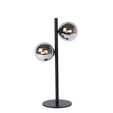 Lucide LED Tafellamp TYCHO zwart - 2x G9 fitting - Fumé Lucide LED Tafellamp TYCHO zwart - 2x G9 fitting - Fumé