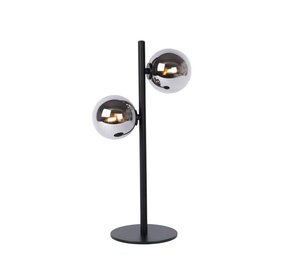 Lucide LED Tafellamp TYCHO zwart - 2x G9 fitting - Fumé Lucide LED Tafellamp TYCHO zwart - 2x G9 fitting - Fumé
