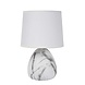 Lucide Lucide MARMO - Tafellamp - Ø 16 cm - 1xE14 - Wit Lucide Lucide MARMO - Tafellamp - Ø 16 cm - 1xE14 - Wit