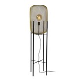 Lucide MESH - Vloerlamp - Ø 35 cm - 1xE27 - Mat Goud / Messing