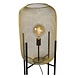Lucide Lucide MESH - Vloerlamp - Ø 35 cm - 1xE27 - Mat Goud / Messing Lucide Lucide MESH - Vloerlamp - Ø 35 cm - 1xE27 - Mat Goud / Messing