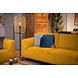 Lucide Lucide MESH - Vloerlamp - Ø 35 cm - 1xE27 - Mat Goud / Messing Lucide Lucide MESH - Vloerlamp - Ø 35 cm - 1xE27 - Mat Goud / Messing