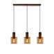 Lucide LED Hanglamp TOLEDO koper - 3x E27 fitting - Amber Lucide LED Hanglamp TOLEDO koper - 3x E27 fitting - Amber