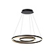 Lucide Lucide TRINITI - Hanglamp - Ø 80 cm - LED Dimb. - 3000K - Zwart Lucide Lucide TRINITI - Hanglamp - Ø 80 cm - LED Dimb. - 3000K - Zwart