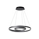 Lucide Lucide TRINITI - Hanglamp - Ø 80 cm - LED Dimb. - 3000K - Zwart Lucide Lucide TRINITI - Hanglamp - Ø 80 cm - LED Dimb. - 3000K - Zwart