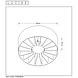 Lucide LED Plafondlamp ZIDANE zwart rond - 1x E27 fitting Lucide LED Plafondlamp ZIDANE zwart rond - 1x E27 fitting