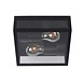 Lucide LED Plafondlamp DUKAN zwart vierkant - 2x E27 fitting - IP65 Lucide LED Plafondlamp DUKAN zwart vierkant - 2x E27 fitting - IP65