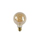 Lucide Lucide G95 - Filament lamp - Ø 9,5 cm - LED Dimb. - E27 - 1x5W 2200K - Amber Lucide Lucide G95 - Filament lamp - Ø 9,5 cm - LED Dimb. - E27 - 1x5W 2200K - Amber
