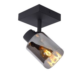 Lucide ALION - Plafondspot - 1xE14 - Zwart Lucide ALION - Plafondspot - 1xE14 - Zwart