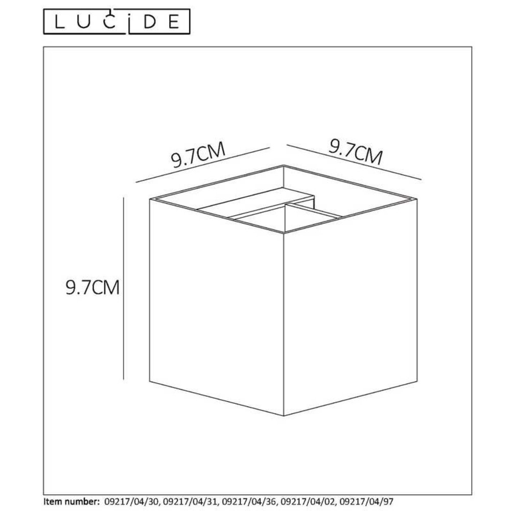 Lucide Lucide XIO - Wandlamp - LED Dimb. - G9 - 1x4W 2700K - Mat Goud / Messing