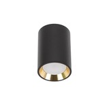 Spectrum LED plafondspot CHLOE MINI - 1x GU10 aansluiting - Zwart/goud