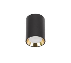 Spectrum LED plafondspot CHLOE MINI - 1x GU10 aansluiting - Zwart/goud Spectrum LED plafondspot CHLOE MINI - 1x GU10 aansluiting - Zwart/goud