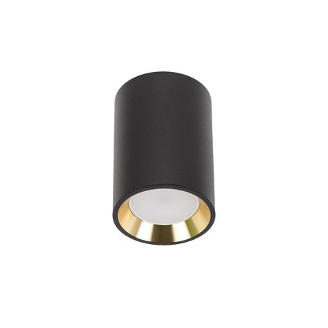 Spectrum LED plafondspot CHLOE MINI - 1x GU10 aansluiting - Zwart/goud