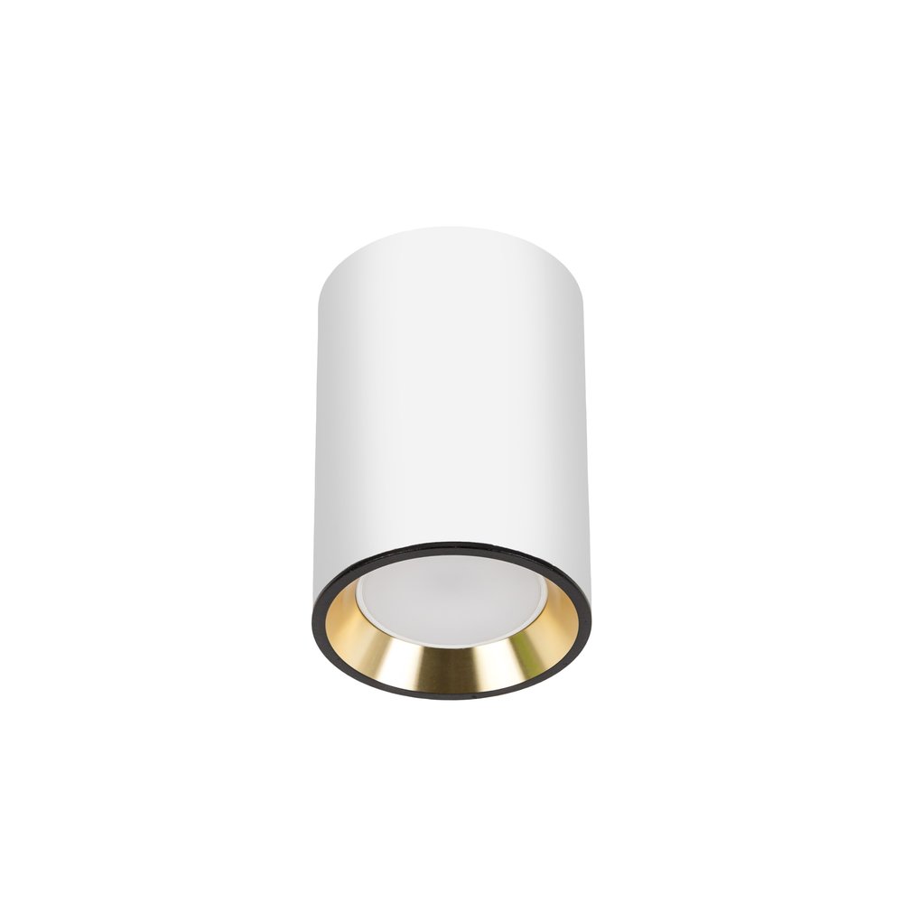 Spectrum LED plafondspot CHLOE MINI - 1x GU10 aansluiting - Wit/goud Spectrum LED plafondspot CHLOE MINI - 1x GU10 aansluiting - Wit/goud