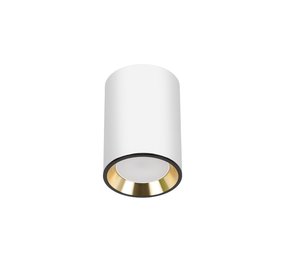 Spectrum LED plafondspot CHLOE MINI - 1x GU10 aansluiting - Wit/goud Spectrum LED plafondspot CHLOE MINI - 1x GU10 aansluiting - Wit/goud