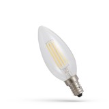 Spectrum LED Lamp C35 - E14 fitting - 6W Filament - 3000K warm wit licht Spectrum LED Lamp C35 - E14 fitting - 6W Filament - 3000K warm wit licht