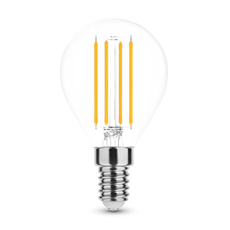 Modee LED Filament lamp - E14 G45 4W - 2700K warm wit licht Modee LED Filament lamp - E14 G45 4W - 2700K warm wit licht