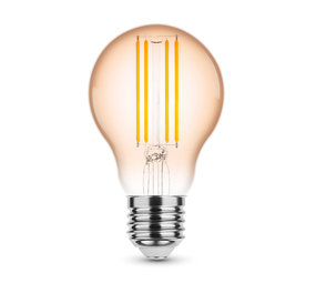 Modee OP=OP LED Filament lamp - E27 A60 4W - 1800K zeer warm wit licht Modee OP=OP LED Filament lamp - E27 A60 4W - 1800K zeer warm wit licht