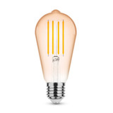 Modee LED Filament lamp - E27 ST58 4W - 1800K zeer warm wit licht Modee LED Filament lamp - E27 ST58 4W - 1800K zeer warm wit licht