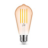 Modee Lighting LED Filament lamp - E27 ST58 4W - 1800K zeer warm wit licht Modee Lighting LED Filament lamp - E27 ST58 4W - 1800K zeer warm wit licht