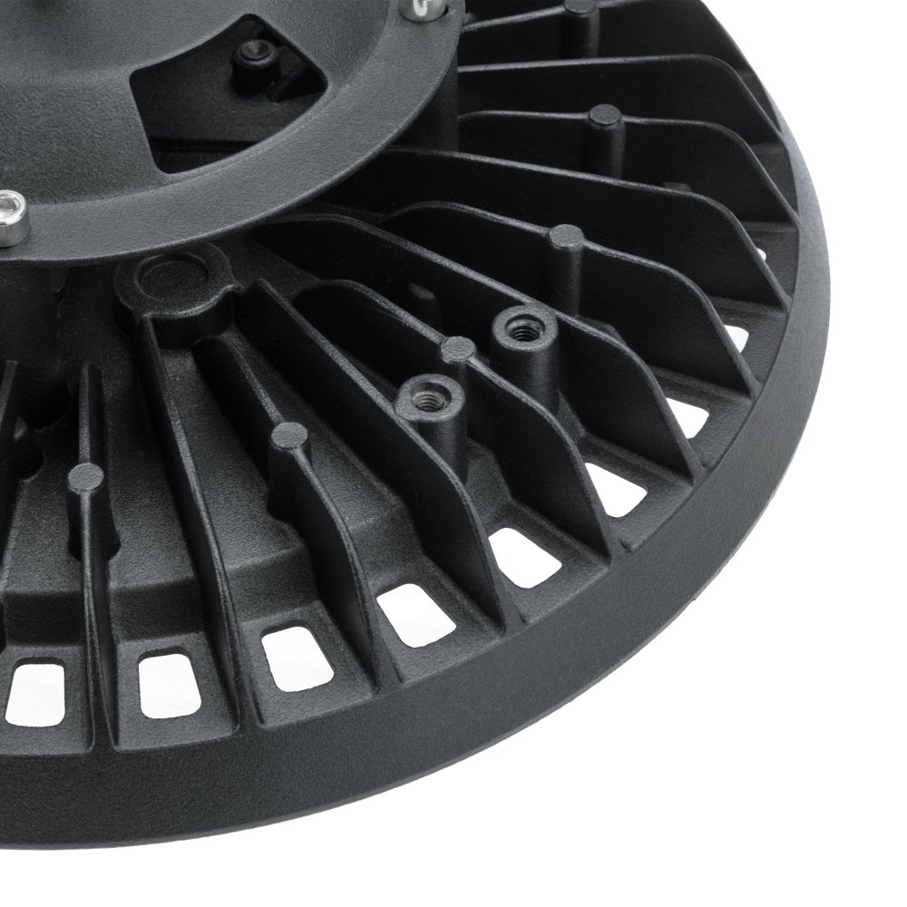 LCB LED UFO High Bay LCB - 100W - 12.000lm Opgegeven - 4000K of 6000K - IP65 - 90° - Ø253mm - Niet Dimbaar - Zwart - 2 Jaar Garantie LCB LED UFO High Bay LCB - 100W - 12.000lm Opgegeven - 4000K of 6000K - IP65 - 90° - Ø253mm - Niet Dimbaar - Zwart - 2 Jaar Garantie