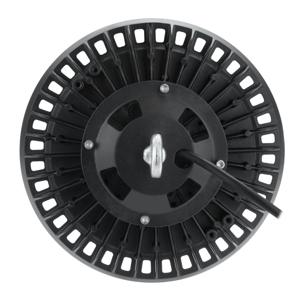 LCB LED UFO High Bay LCB - 100W - 12.000lm Opgegeven - 4000K of 6000K - IP65 - 90° - Ø253mm - Niet Dimbaar - Zwart - 2 Jaar Garantie LCB LED UFO High Bay LCB - 100W - 12.000lm Opgegeven - 4000K of 6000K - IP65 - 90° - Ø253mm - Niet Dimbaar - Zwart - 2 Jaar Garantie