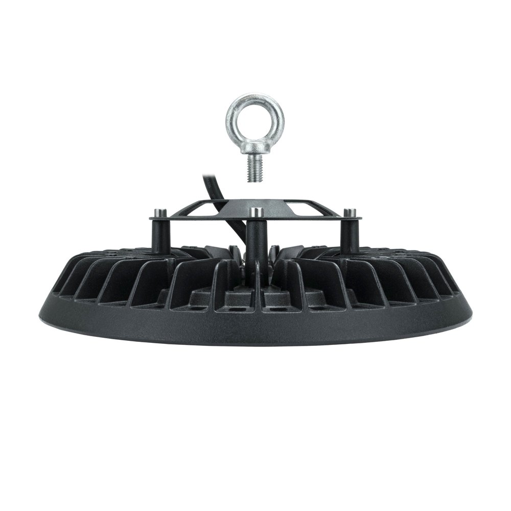 LCB LED UFO High Bay LCB - 100W - 12.000lm Opgegeven - 4000K of 6000K - IP65 - 90° - Ø253mm - Niet Dimbaar - Zwart - 2 Jaar Garantie LCB LED UFO High Bay LCB - 100W - 12.000lm Opgegeven - 4000K of 6000K - IP65 - 90° - Ø253mm - Niet Dimbaar - Zwart - 2 Jaar Garantie