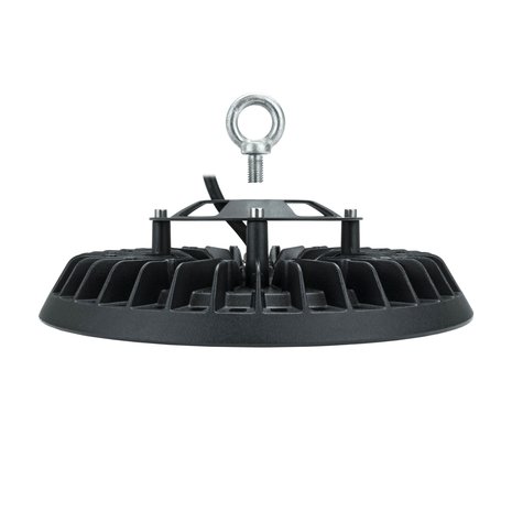 LCB LED UFO High Bay LCB - 100W - 12.000lm Opgegeven - 4000K of 6000K - IP65 - 90° - Ø253mm - Niet Dimbaar - Zwart - 2 Jaar Garantie LCB LED UFO High Bay LCB - 100W - 12.000lm Opgegeven - 4000K of 6000K - IP65 - 90° - Ø253mm - Niet Dimbaar - Zwart - 2 Jaar Garantie