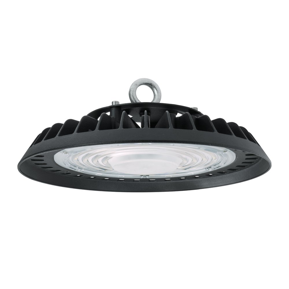 LCB LED UFO High Bay LCB - 100W - 12.000lm Opgegeven - 4000K of 6000K - IP65 - 90° - Ø253mm - Niet Dimbaar - Zwart - 2 Jaar Garantie LCB LED UFO High Bay LCB - 100W - 12.000lm Opgegeven - 4000K of 6000K - IP65 - 90° - Ø253mm - Niet Dimbaar - Zwart - 2 Jaar Garantie