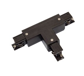 Spectrum 3-Fase Spanningsrail toebehoren | T verbinding - Koppelstuk - Links voeding SPS 2 Connector - Zwart Spectrum 3-Fase Spanningsrail toebehoren | T verbinding - Koppelstuk - Links voeding SPS 2 Connector - Zwart