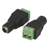 LED Line DC connector Female met aansluitdoos, DC maat: 2,1x5,5mm