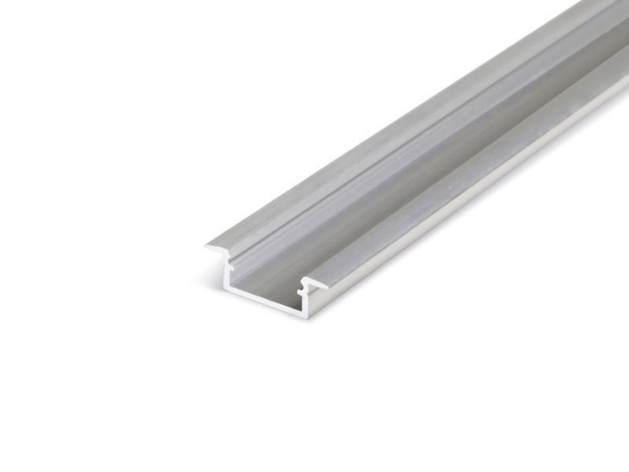 LCB Aluminium U-profiel plat inbouw zilver - 1000*9*12mm