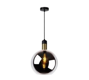 Lucide JULIUS - Hanglamp - Ø 20 cm - 1xE27 - Fumé Lucide JULIUS - Hanglamp - Ø 20 cm - 1xE27 - Fumé