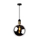 Lucide Lucide JULIUS - Hanglamp - Ø 20 cm - 1xE27 - Fumé Lucide Lucide JULIUS - Hanglamp - Ø 20 cm - 1xE27 - Fumé