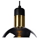 Lucide Lucide JULIUS - Hanglamp - Ø 20 cm - 1xE27 - Fumé Lucide Lucide JULIUS - Hanglamp - Ø 20 cm - 1xE27 - Fumé