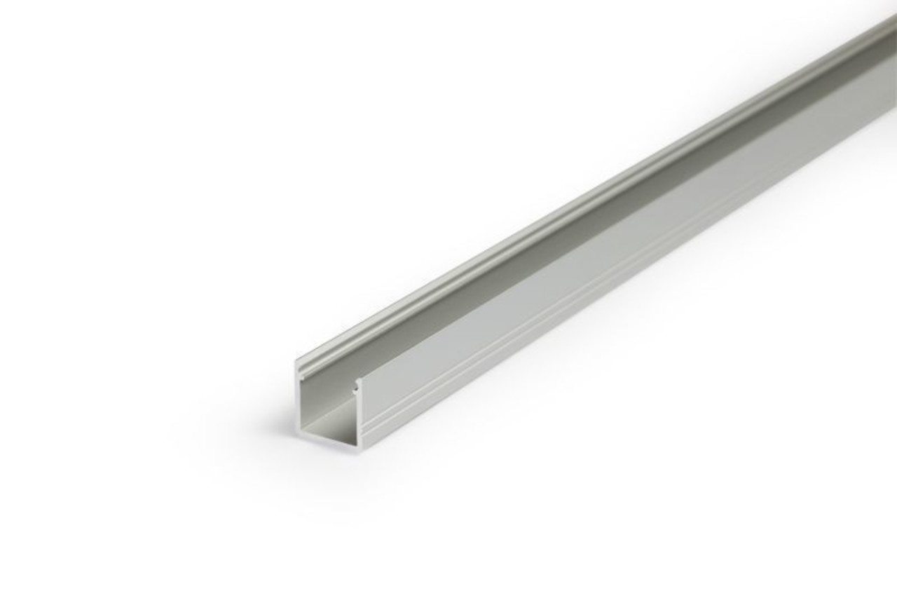 LCB U-profiel - Diep - Aluminium | 2 Meter - Binnenmaat 2000 x 12 x 16MM - Buitenmaat 2000 x 16 x 16MM LCB U-profiel - Diep - Aluminium | 2 Meter - Binnenmaat 2000 x 12 x 16MM - Buitenmaat 2000 x 16 x 16MM