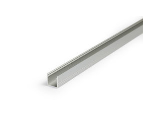 LCB U-profiel - Diep - Aluminium | 2 Meter - Binnenmaat 2000 x 12 x 16MM - Buitenmaat 2000 x 16 x 16MM LCB U-profiel - Diep - Aluminium | 2 Meter - Binnenmaat 2000 x 12 x 16MM - Buitenmaat 2000 x 16 x 16MM