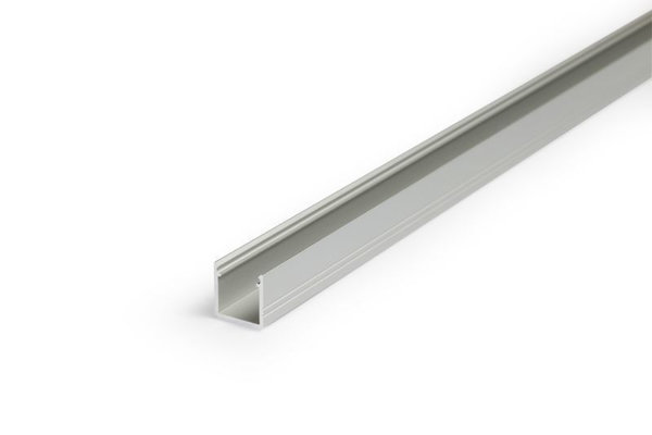 LCB U-profiel - Diep - Aluminium | 2 Meter - Binnenmaat 2000 x 12 x 16MM - Buitenmaat 2000 x 16 x 16MM LCB U-profiel - Diep - Aluminium | 2 Meter - Binnenmaat 2000 x 12 x 16MM - Buitenmaat 2000 x 16 x 16MM