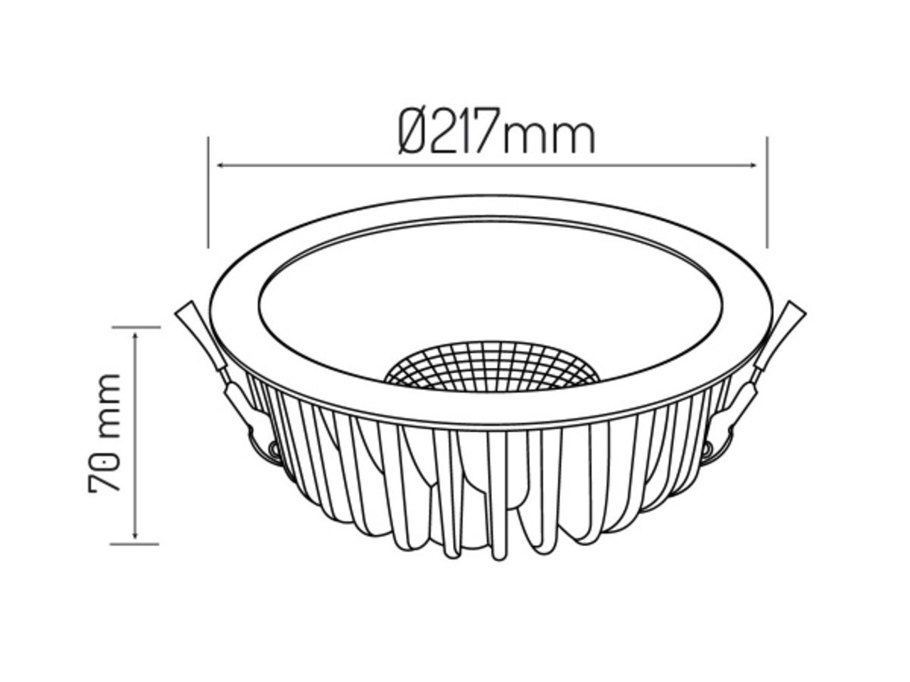 LED Line LED Downlight - 1-10V DIM - 40W 100lm p/w - 4000K 940 LED Line LED Downlight - 1-10V DIM - 40W 100lm p/w - 4000K 940