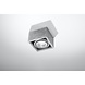 LED Plafondspot QUATRO - GU10 AR111 - excl. LED spot - Grijs LED Plafondspot QUATRO - GU10 AR111 - excl. LED spot - Grijs